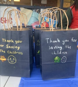 saving the children bags